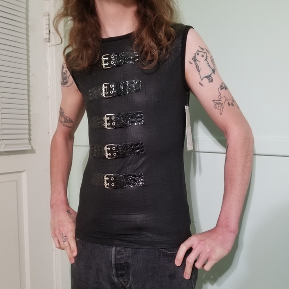 Shrine Los Angeles NWT Mens Top Small - Picture 5 of 6